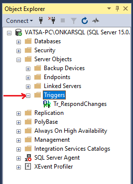DDL Triggers In SQL Server